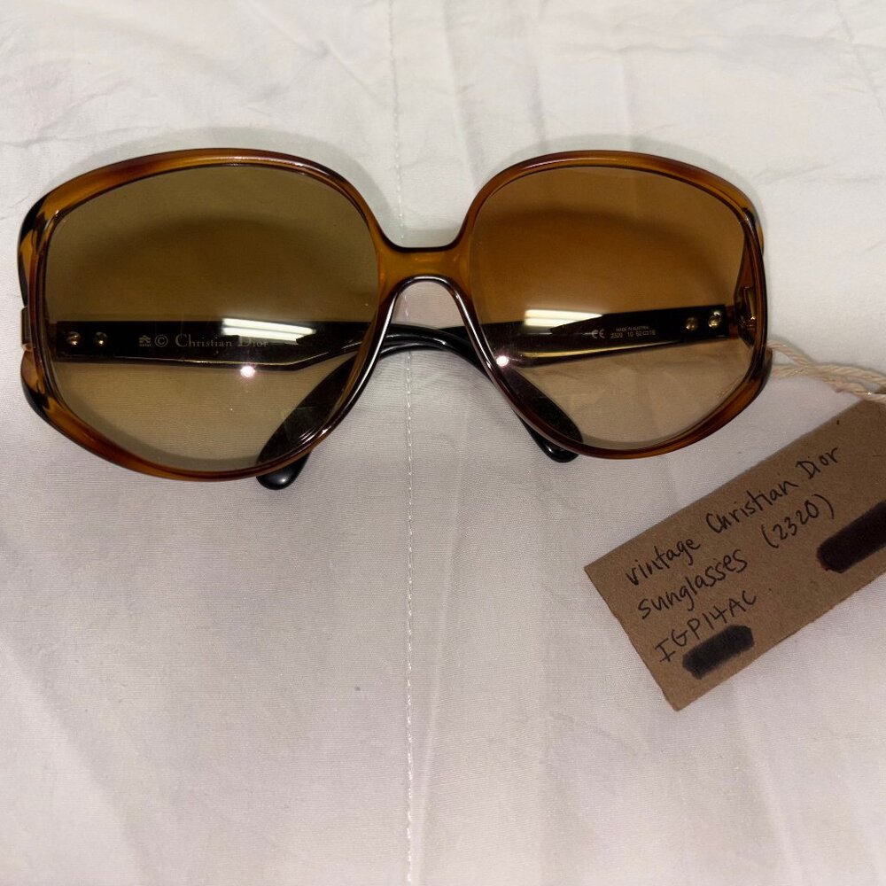 70s Vintage Christian Dior (2320) XL Sunglasses